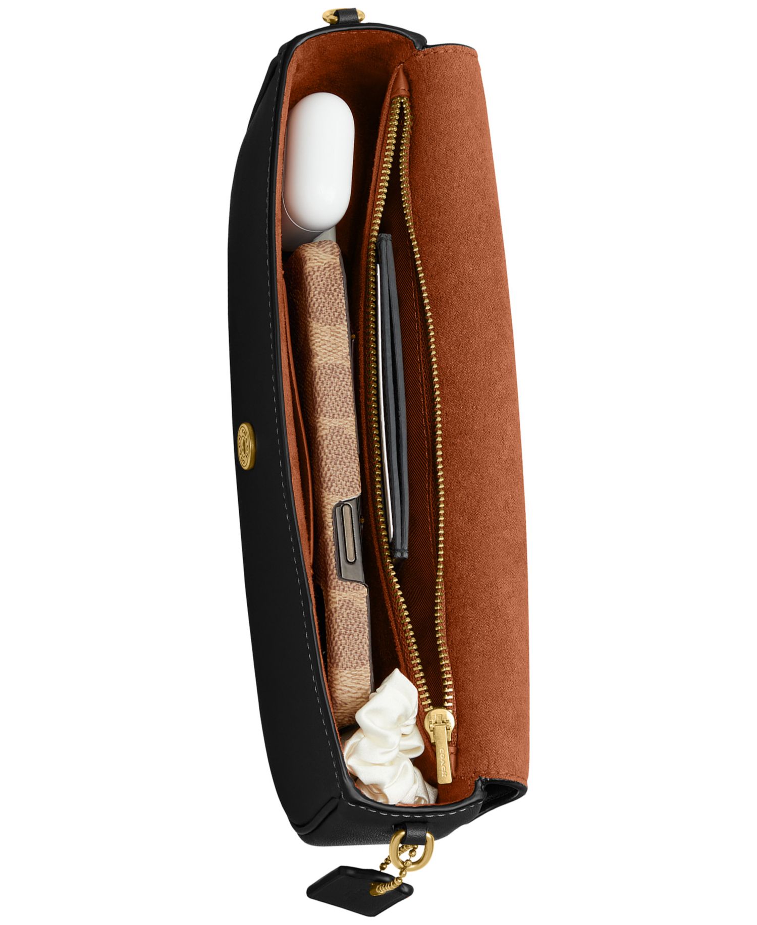 Brook Small Leather Flap Slim Shoulder Bag