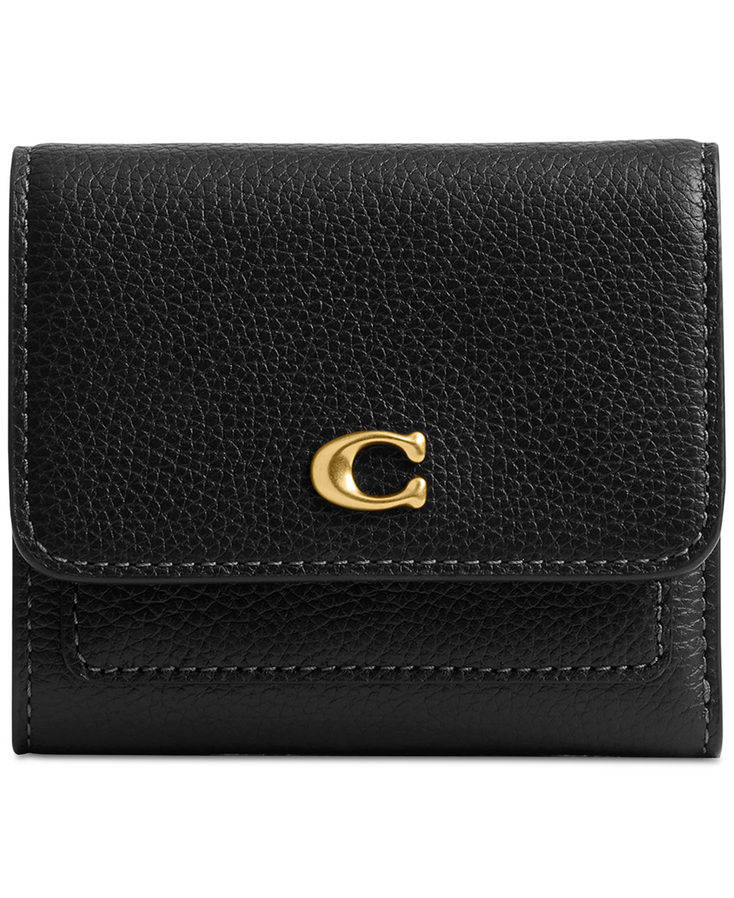 Mila Mini Leather Flap Wallet