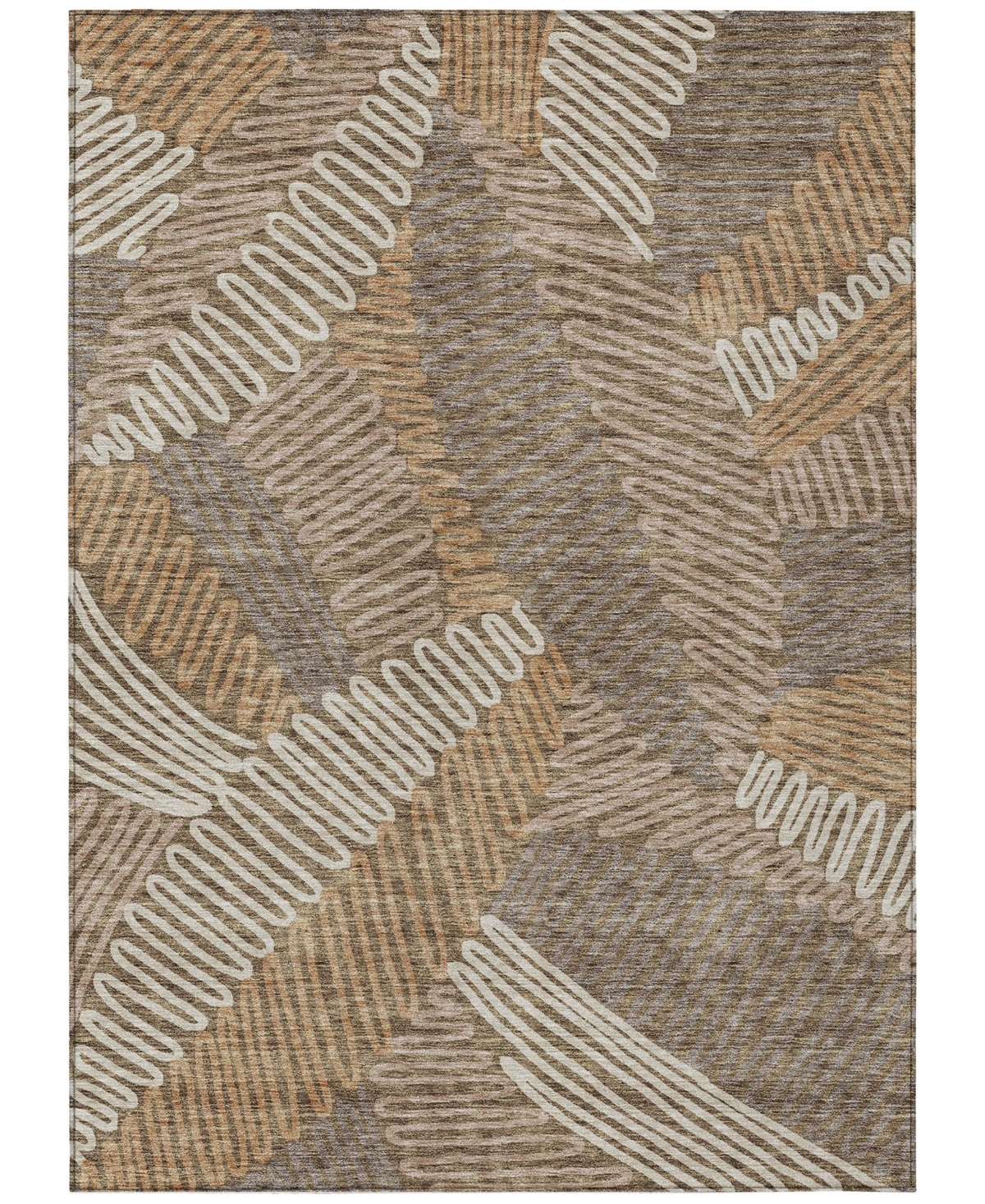 Addison Chantille Acn904 9'x12' Area Rug In Brown