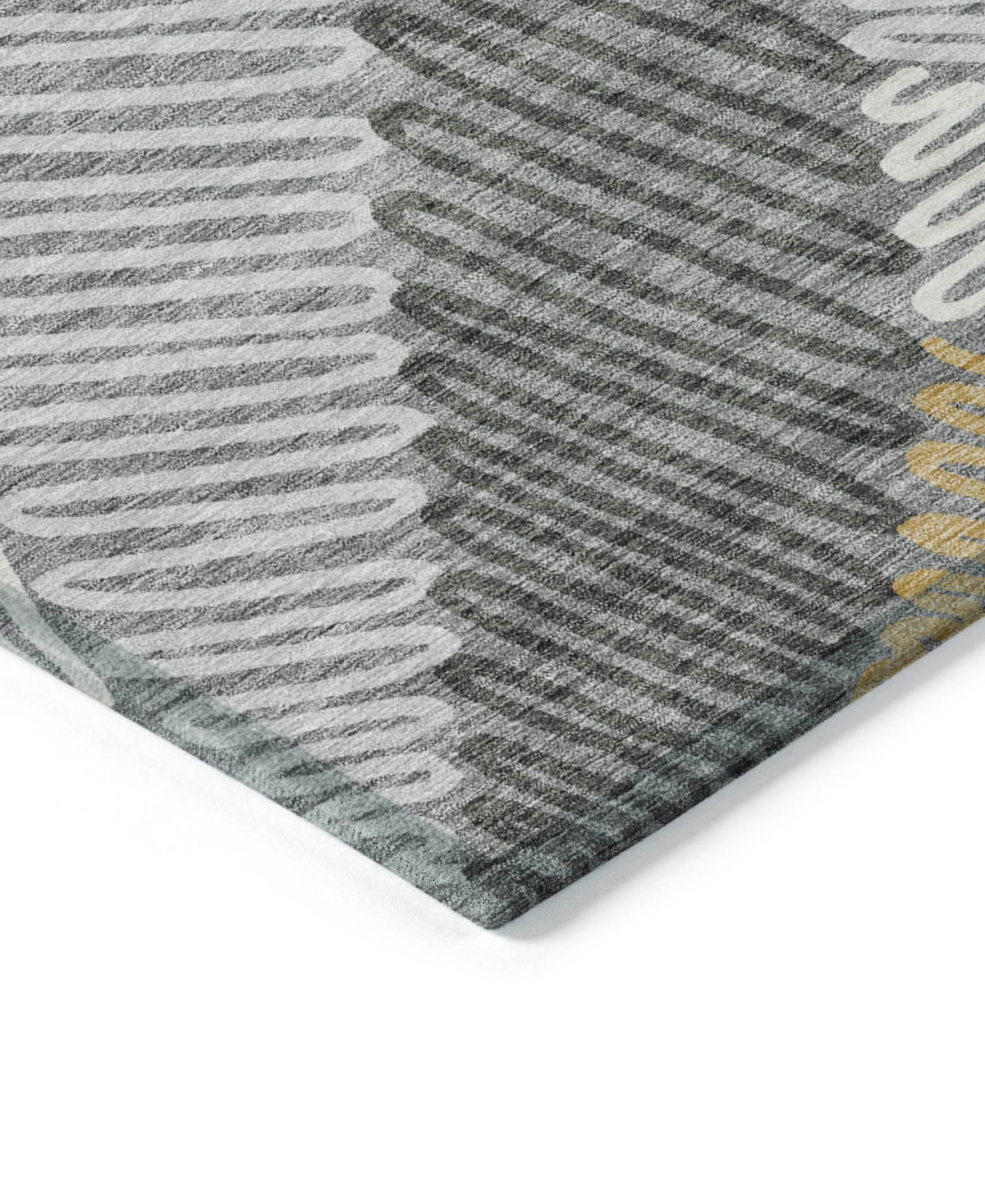 Addison Chantille Acn904 5'x7'6" Area Rug In Gray