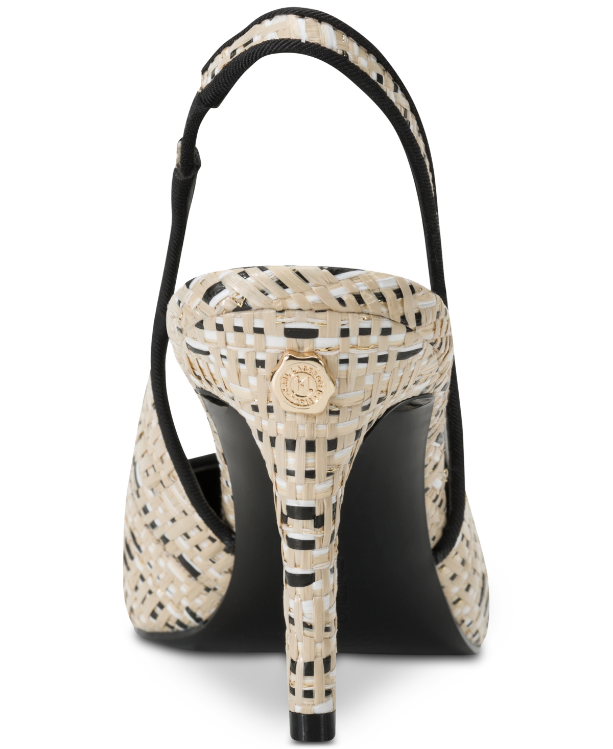 Karl Lagerfeld Women's Rosalyn Slingback Pumps In Natural,black