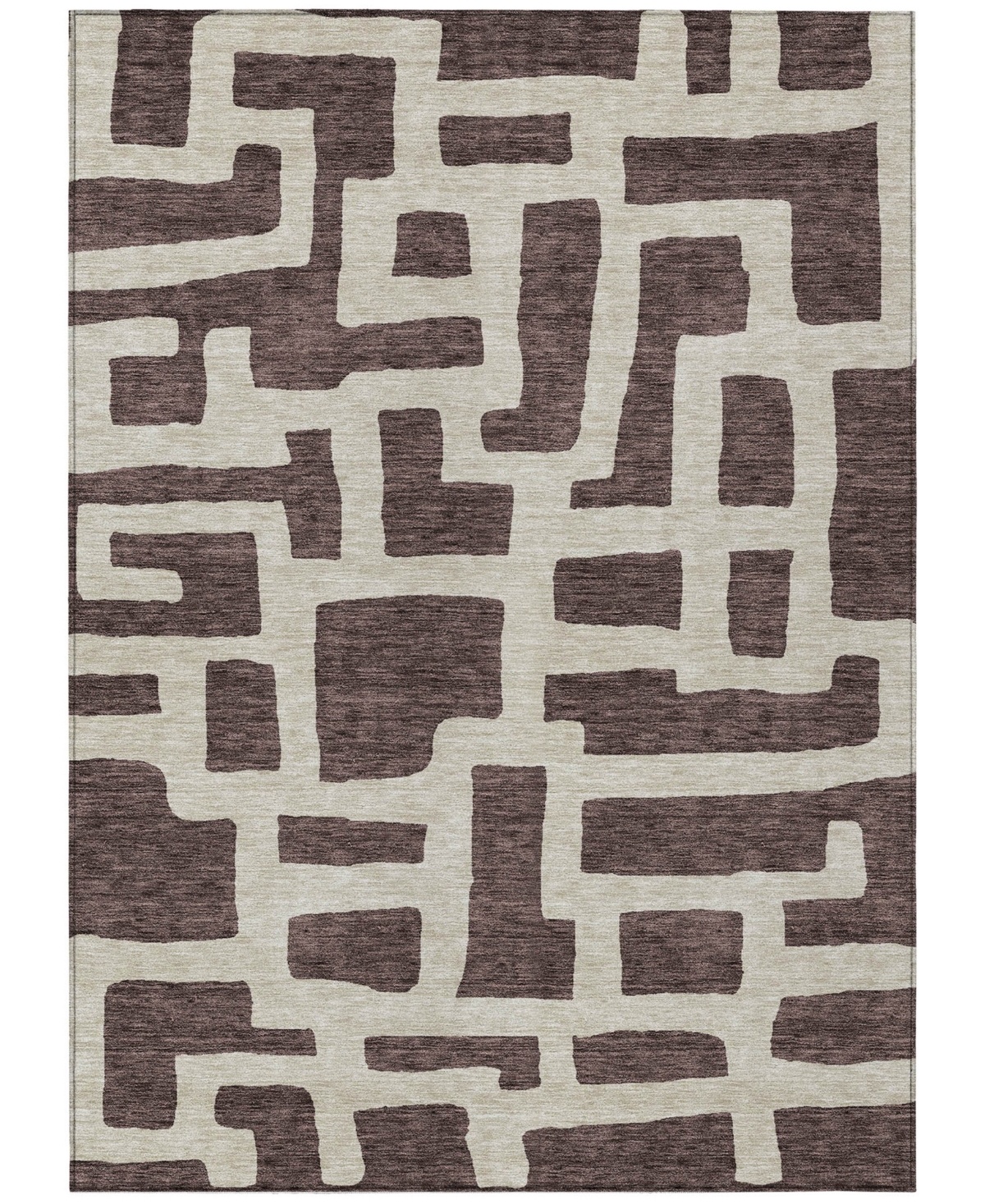 Shop Addison Chantille Machine Washable Acn903 2'6"x3'10" Area Rug In Cocoa