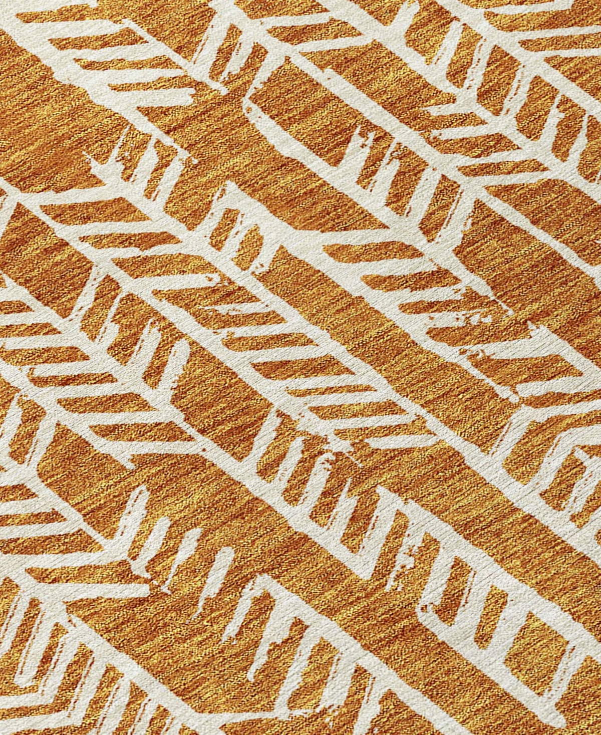 Addison Chantille Acn906 2'3"x7'6" Runner Area Rug In Copper