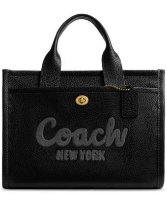 Medium Bubble Leather Cargo Tote Bag