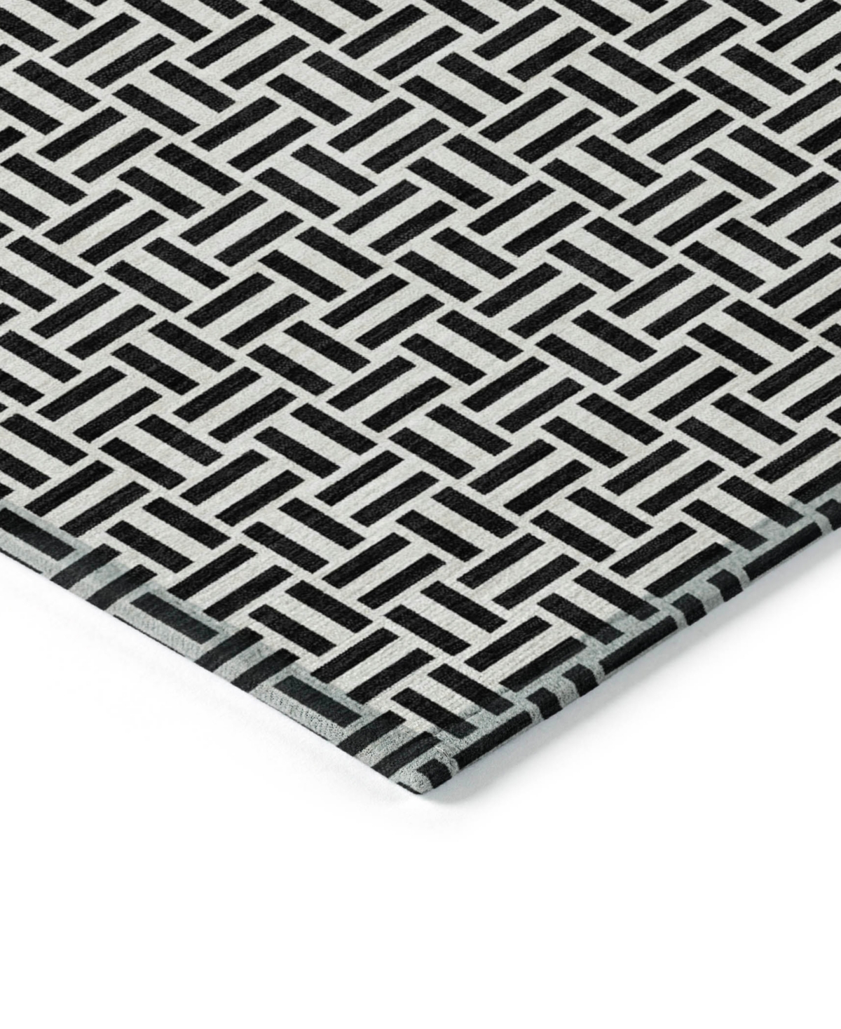Addison Chantille Acn911 8'x10' Area Rug In Black
