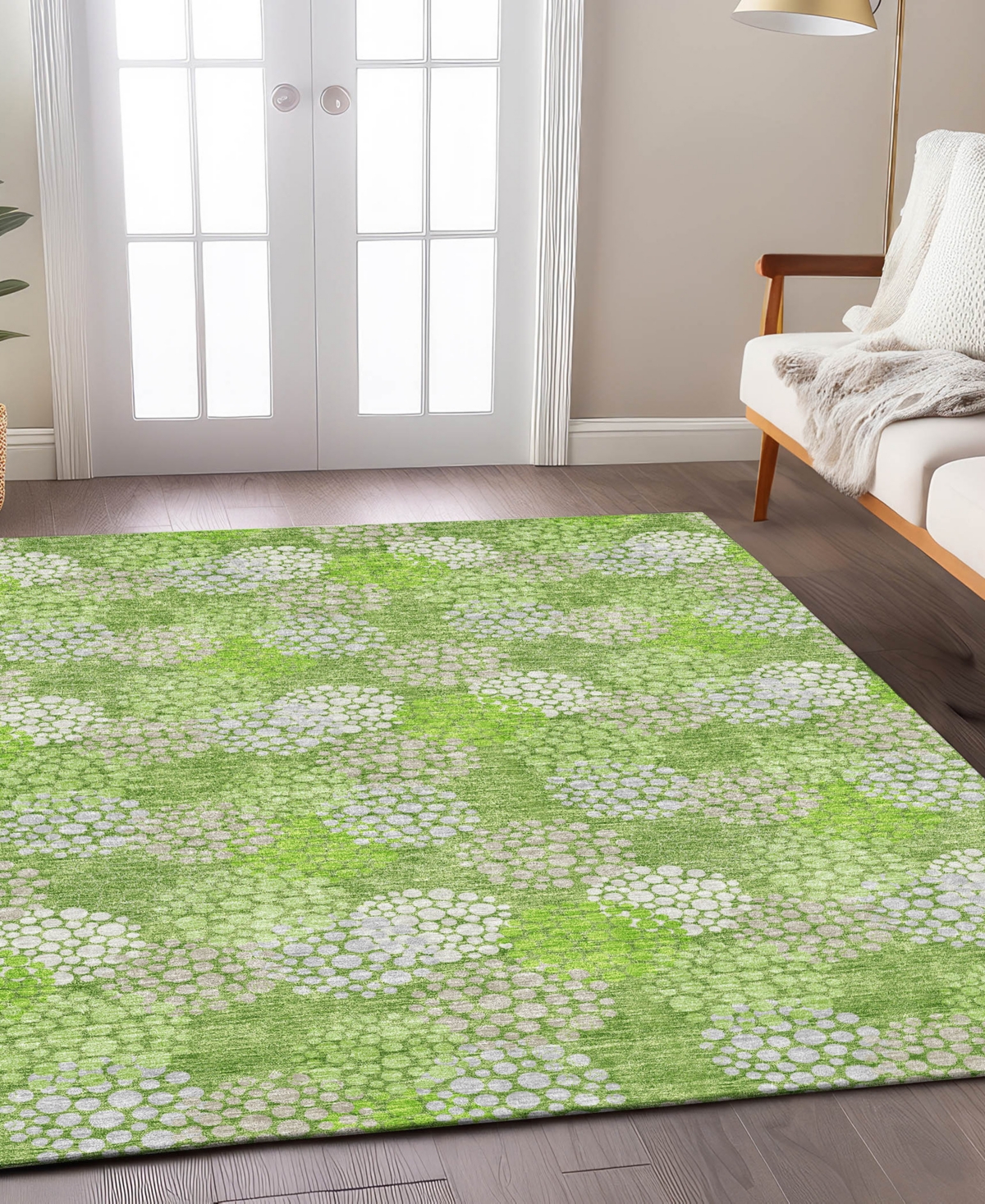 Addison Chantille Acn908 8'x10' Area Rug In Green