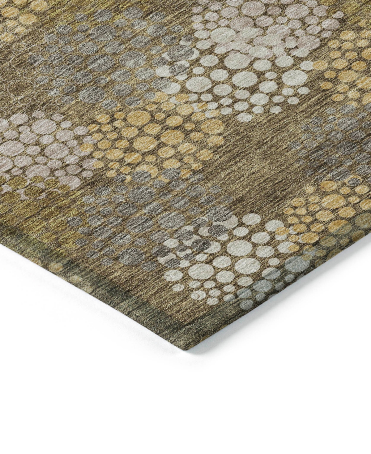 Addison Chantille Acn908 5'x7'6" Area Rug In Brown