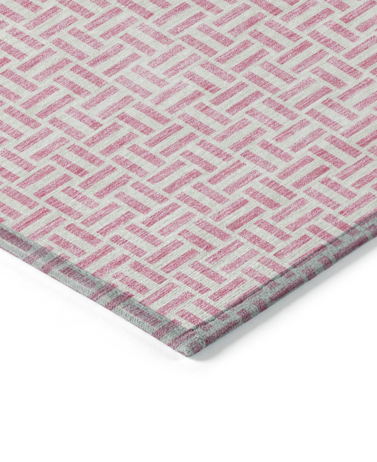 Addison Chantille Acn911 2'3"x7'6" Runner Area Rug In Pink