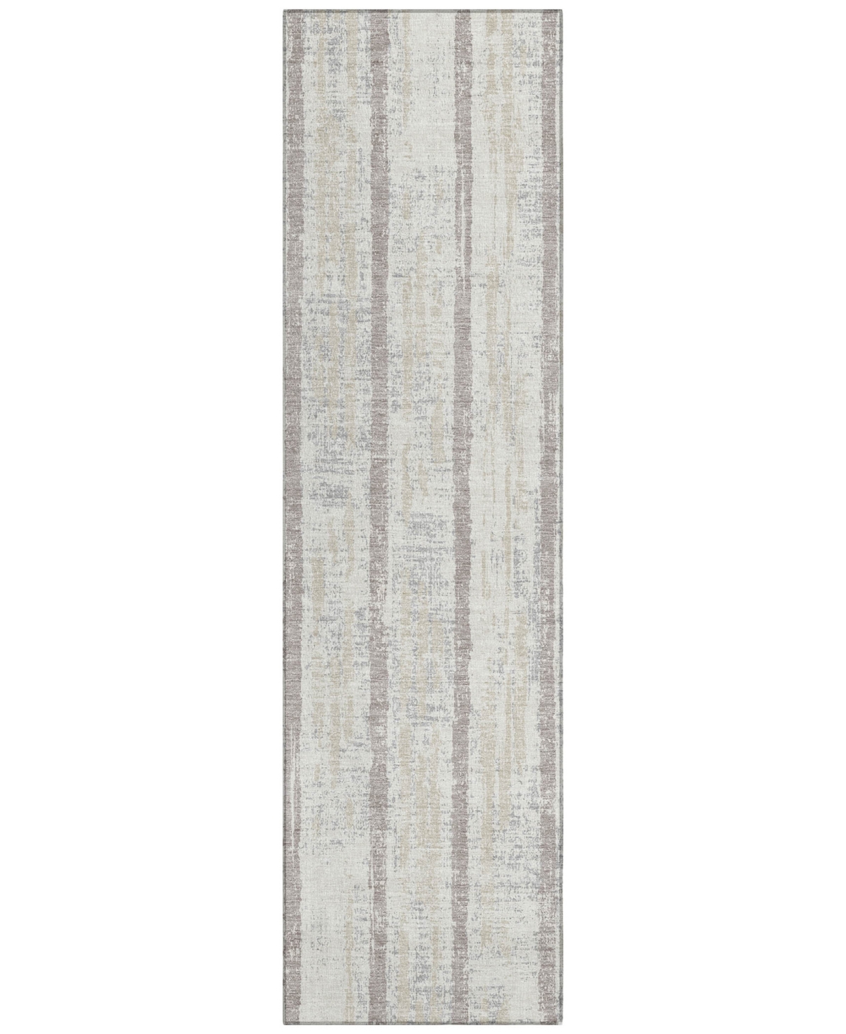Addison Chantille Acn892 2'3"x7'6" Runner Area Rug In Ivory