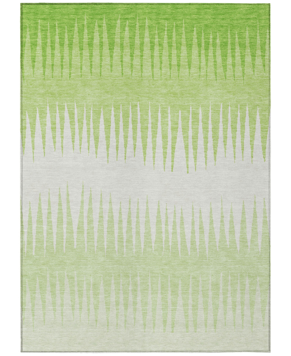 Shop Addison Chantille Machine Washable Acn886 10'x14' Area Rug In Lime