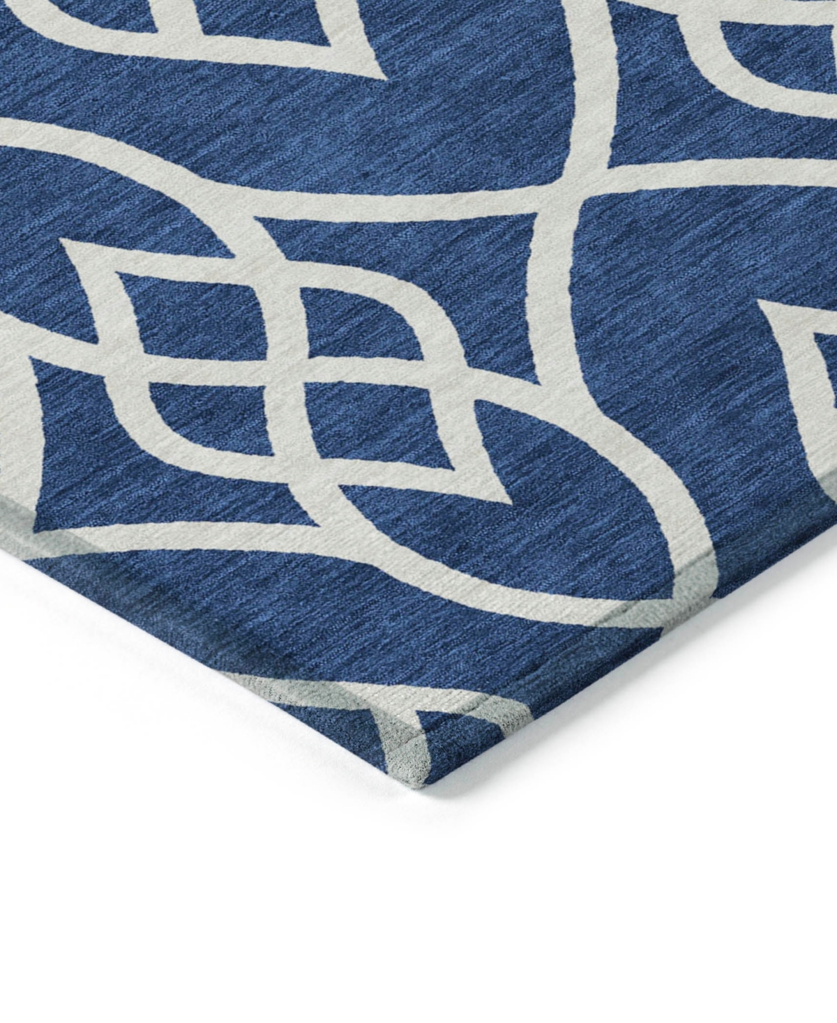 Addison Chantille Acn884 9'x12' Area Rug In Navy