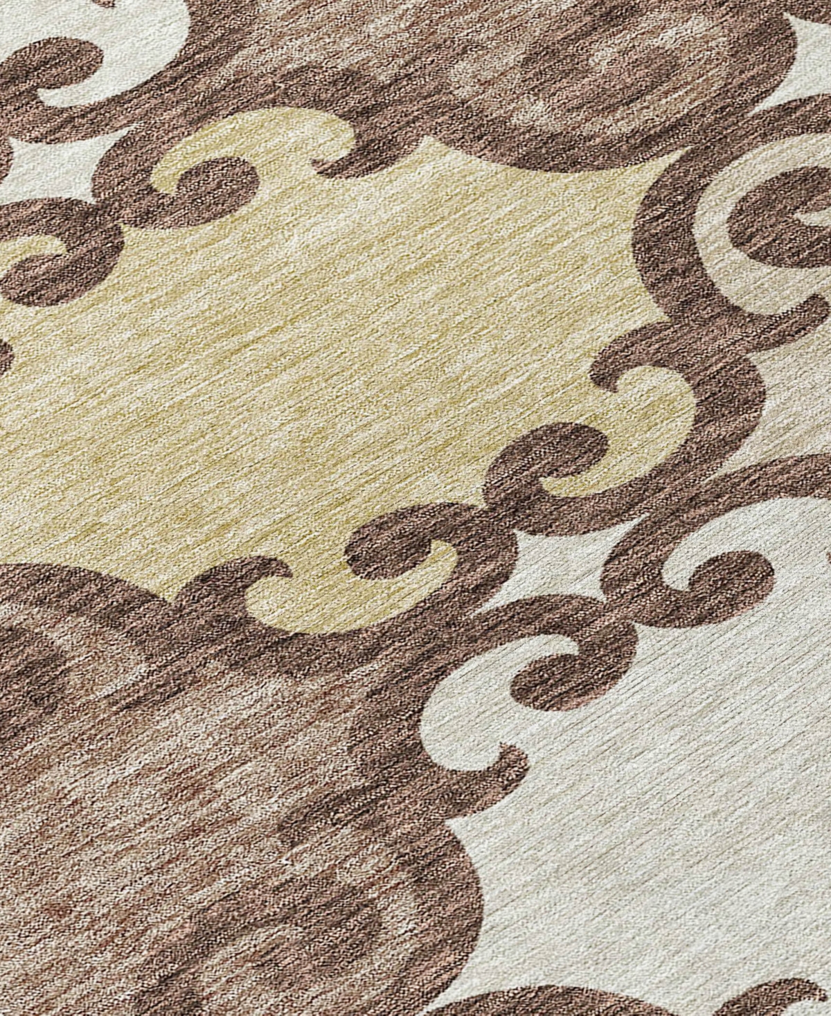 Addison Chantille Acn883 8'x10' Area Rug In Brown