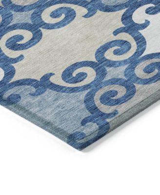 Chantille Machine Washable ACN883 2'3"x7'6" Runner Area Rug