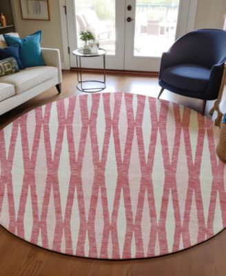 Addison Chantille Machine Washable ACN881 8'x8' Round Area Rug