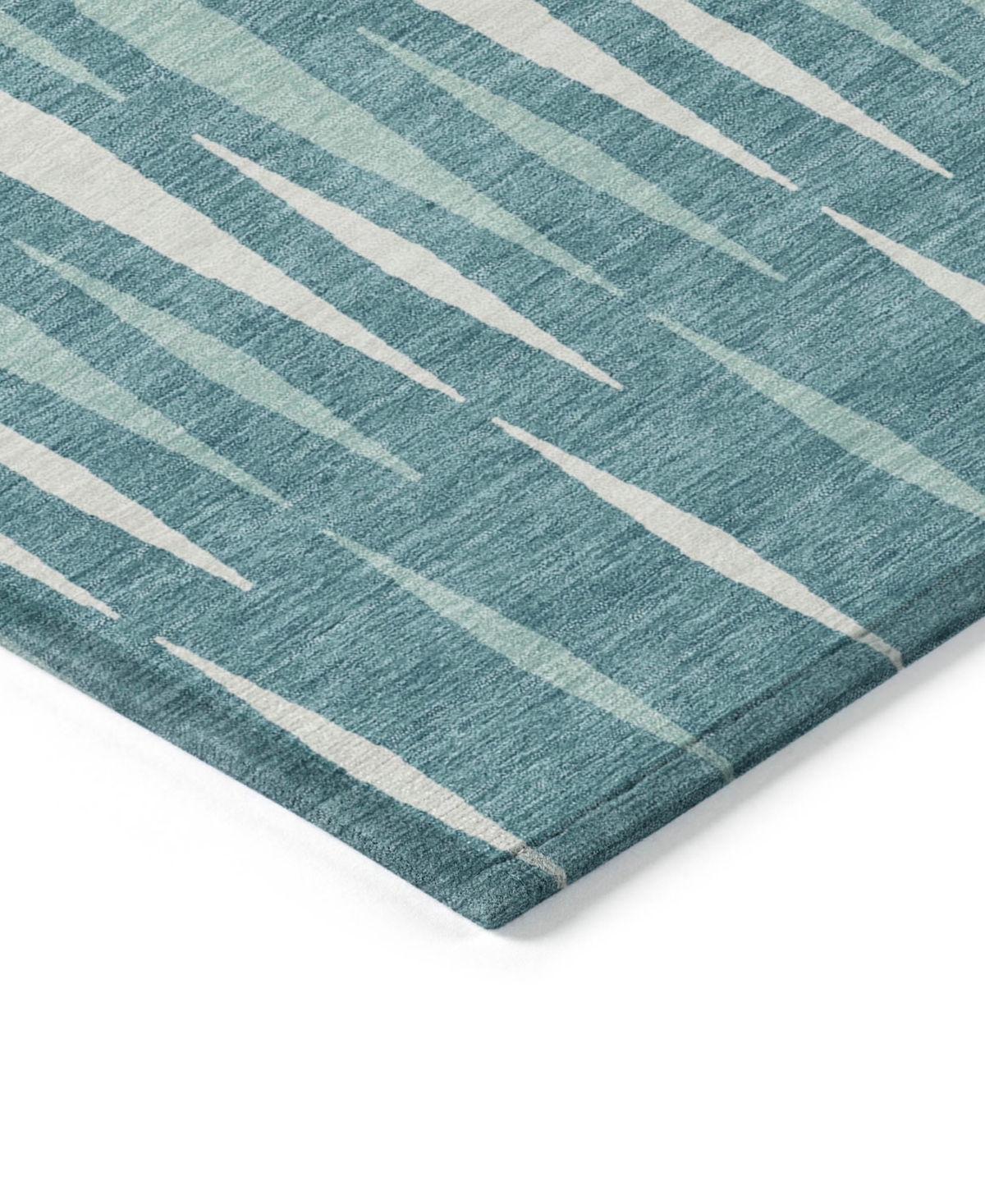 Addison Chantille Acn881 5'x7'6 Area Rug In Teal