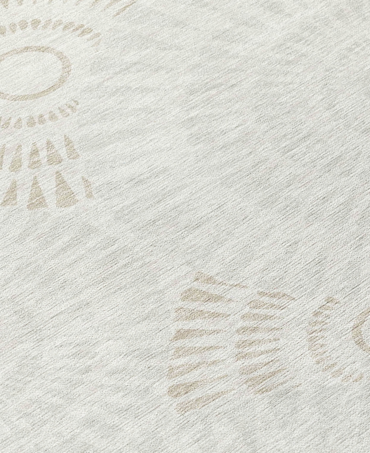 Addison Chantille Acn877 5'x7'6 Area Rug In Ivory