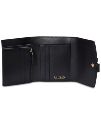折りたたみ財布 Lauren Ralph Lauren Pebbled Small Cameryn Flap Wallet Pebbled Small Cameryn Flap Wallet
