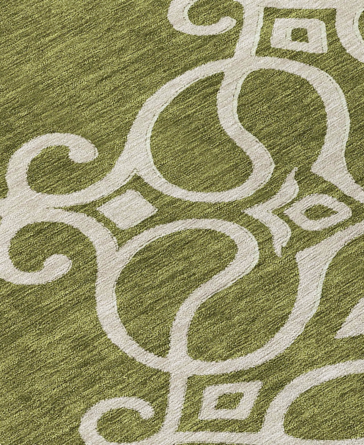 Addison Chantille Acn874 5'x7'6 Area Rug In Olive