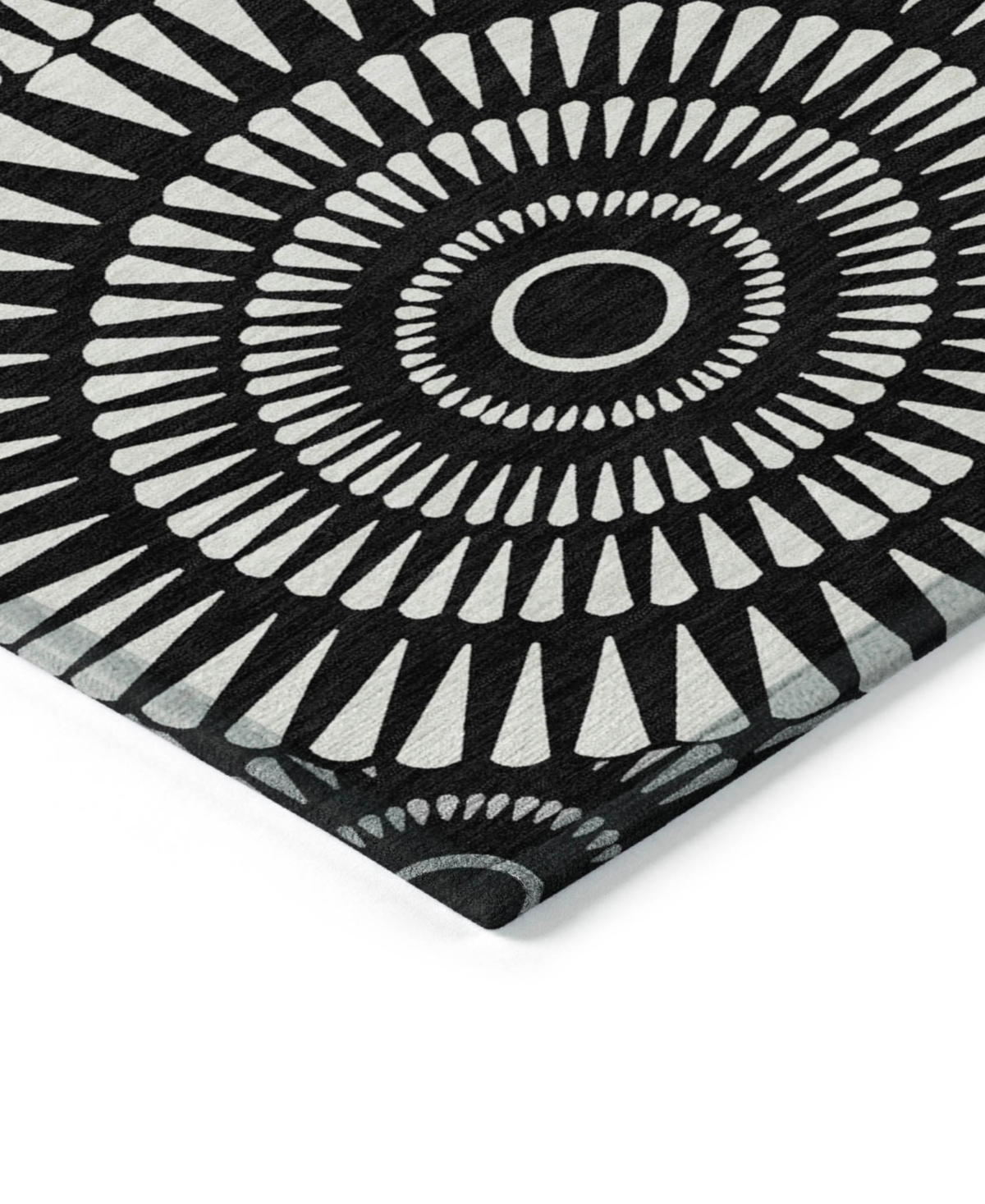Addison Chantille Acn877 3'x5' Area Rug In Black