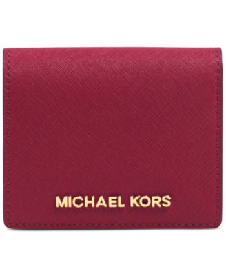 michael kors jet set travel flap card holder