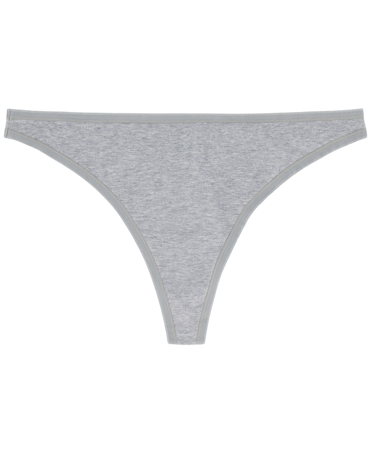 Gap Body Women's Cotton Stretch Thong Underwear Gpw00283 In Light Heather Grey