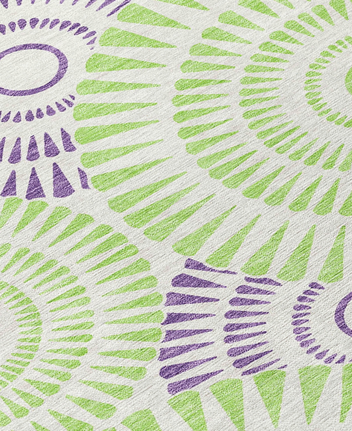 Addison Chantille Acn877 3'x5' Area Rug In White
