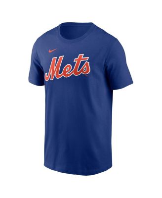 Мужская футболка Nike Brandon Nimmo Royal New York Mets с фирменным номером Fuse от Nike
