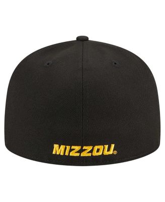 Men's Black Missouri Tigers Evergreen 59FIFTY Fitted Hat
