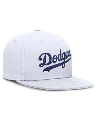 Мужская белая приталенная шляпа Nike Los Angeles Dodgers True Performance от Nike