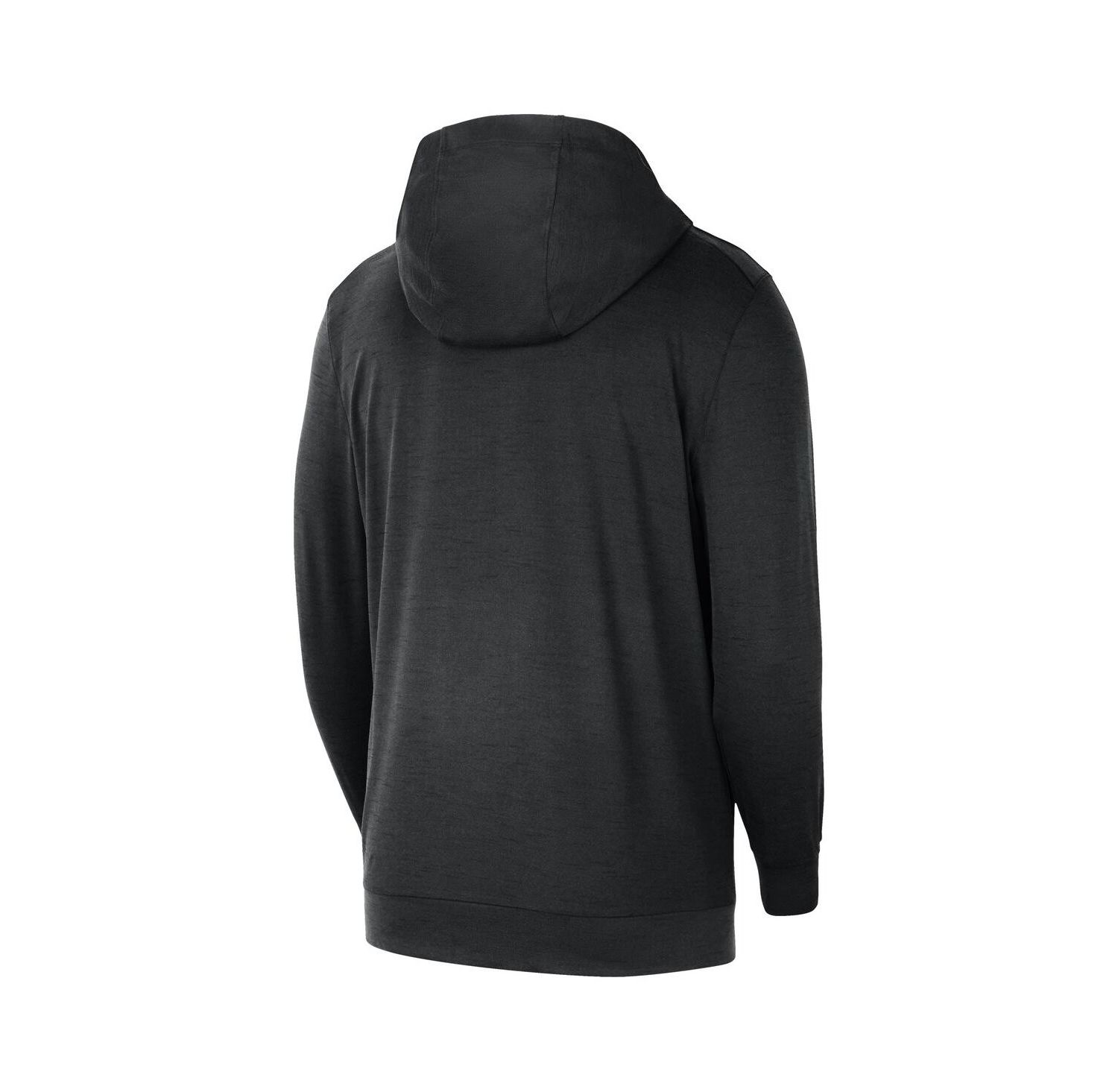 Men's Black Los Angeles Lakers 2024/25 On-Court Authentic Practice Yoga Restore Lightweight Pullover Hoodie