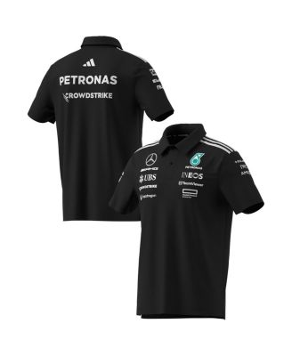adidas - Men's Black Mercedes-AMG Petronas F1 Team Team Wear Polo
