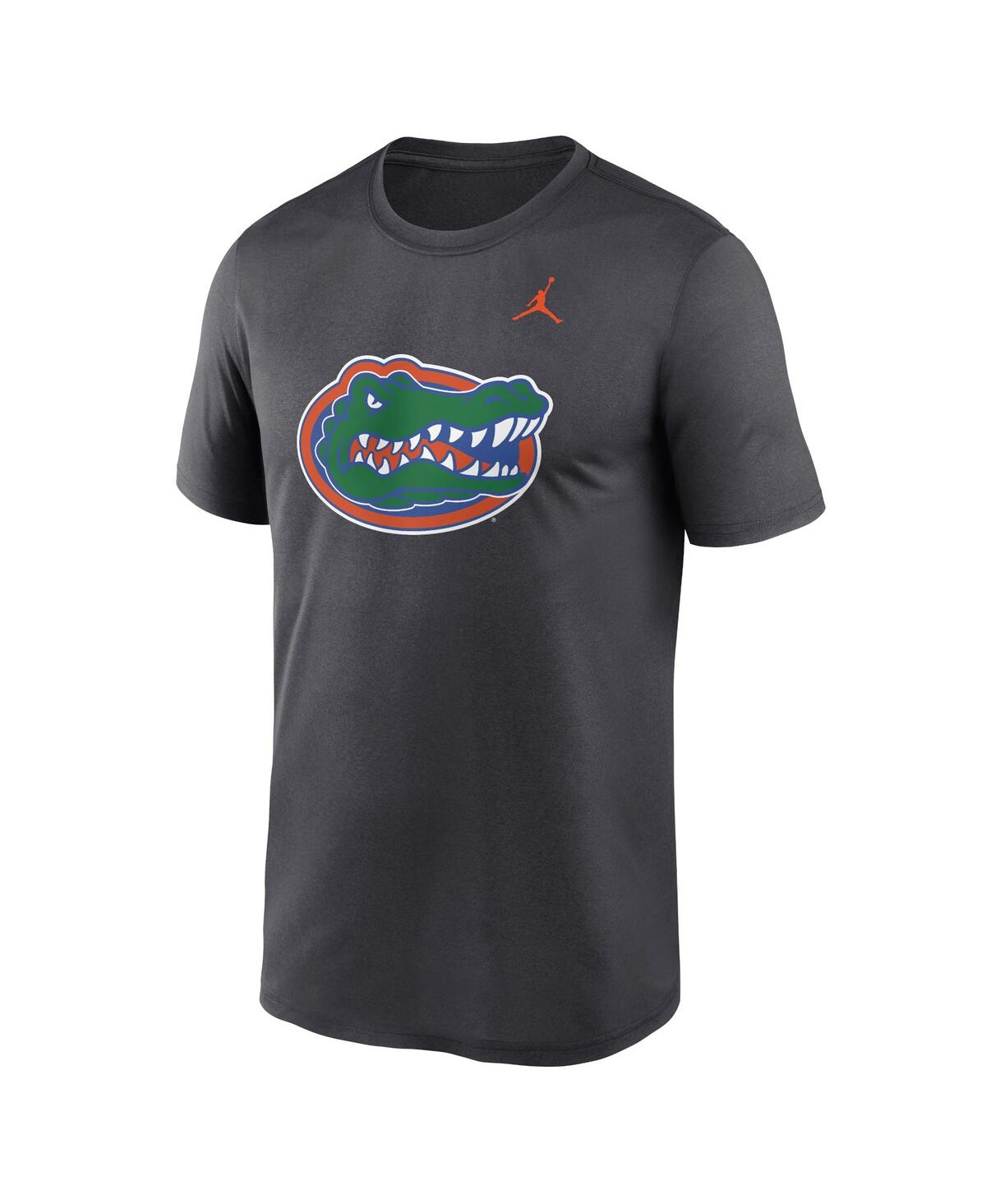 Jordan Men's Black Florida Gators Primetime Legend Logo T-shirt In Black