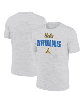 Jordan - Men's White UCLA Bruins Campus Slant Velocity Performance T-shirt