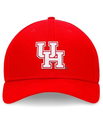 Men's Red Houston Cougars Spacer Flex Hat