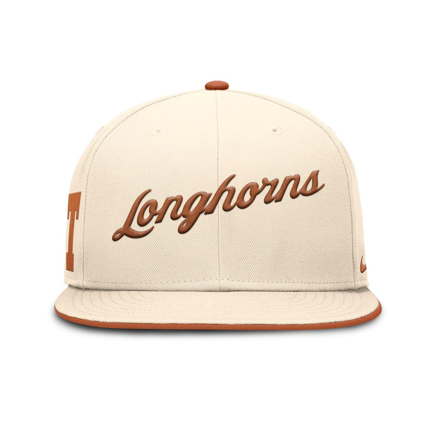Men's Natural Texas Longhorns Primetime True Performance Fitted Hat
