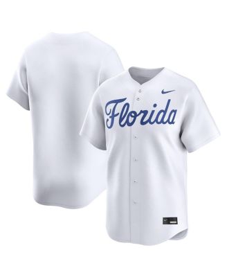 Nike - Men's White Florida Gators College Limited Baseball Jersey