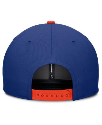 Men's Royal/Orange New York Mets Pro Performance Snapback Hat