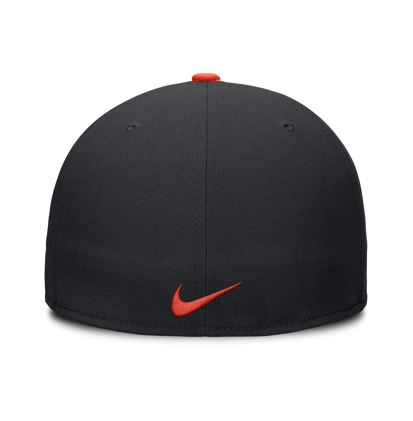 Мужская кепка Nike Black Baltimore Orioles True Performance Fitted Hat — фото 4