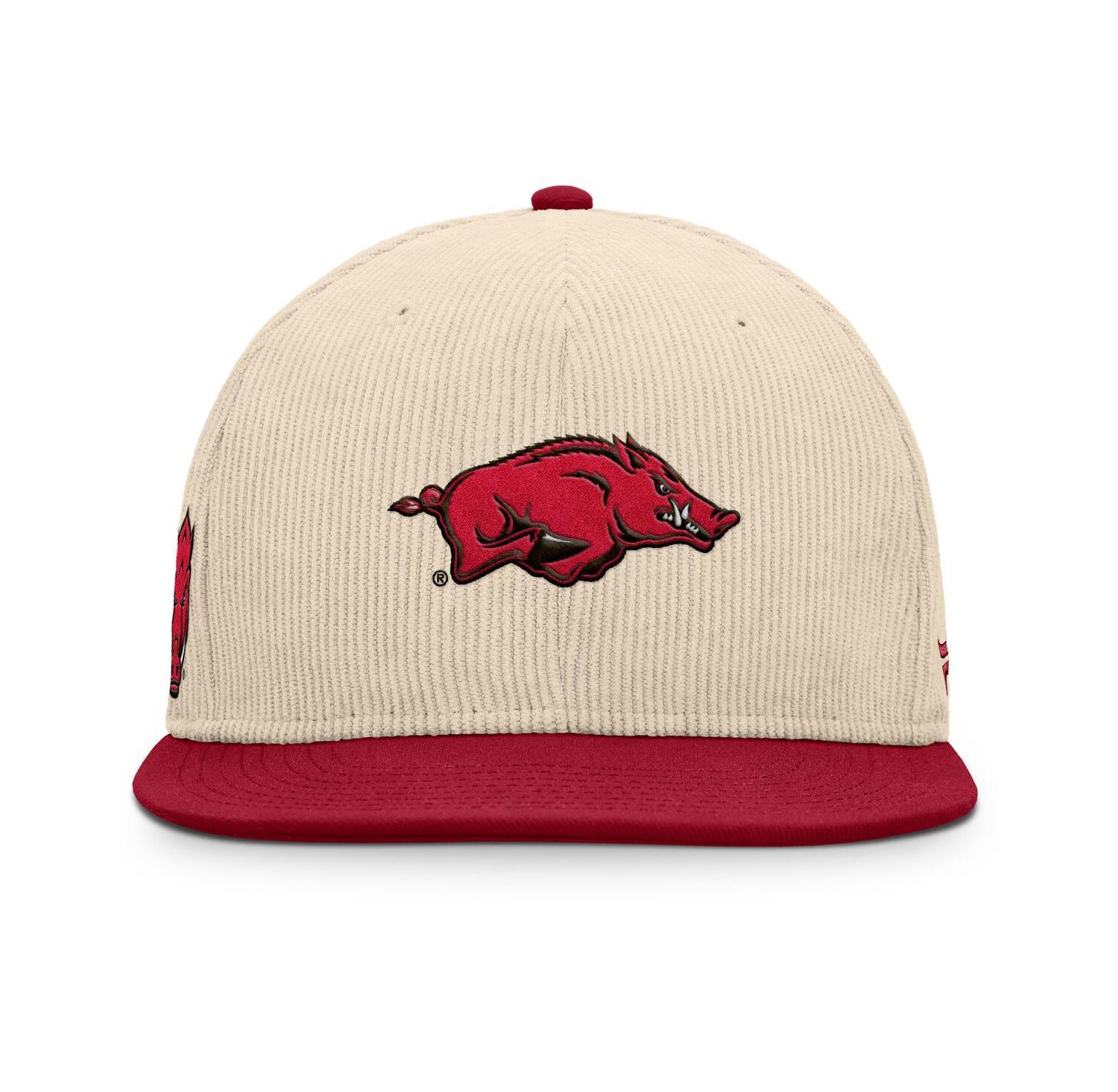 Men's Tan Arkansas Razorbacks Catcher Snapback Hat