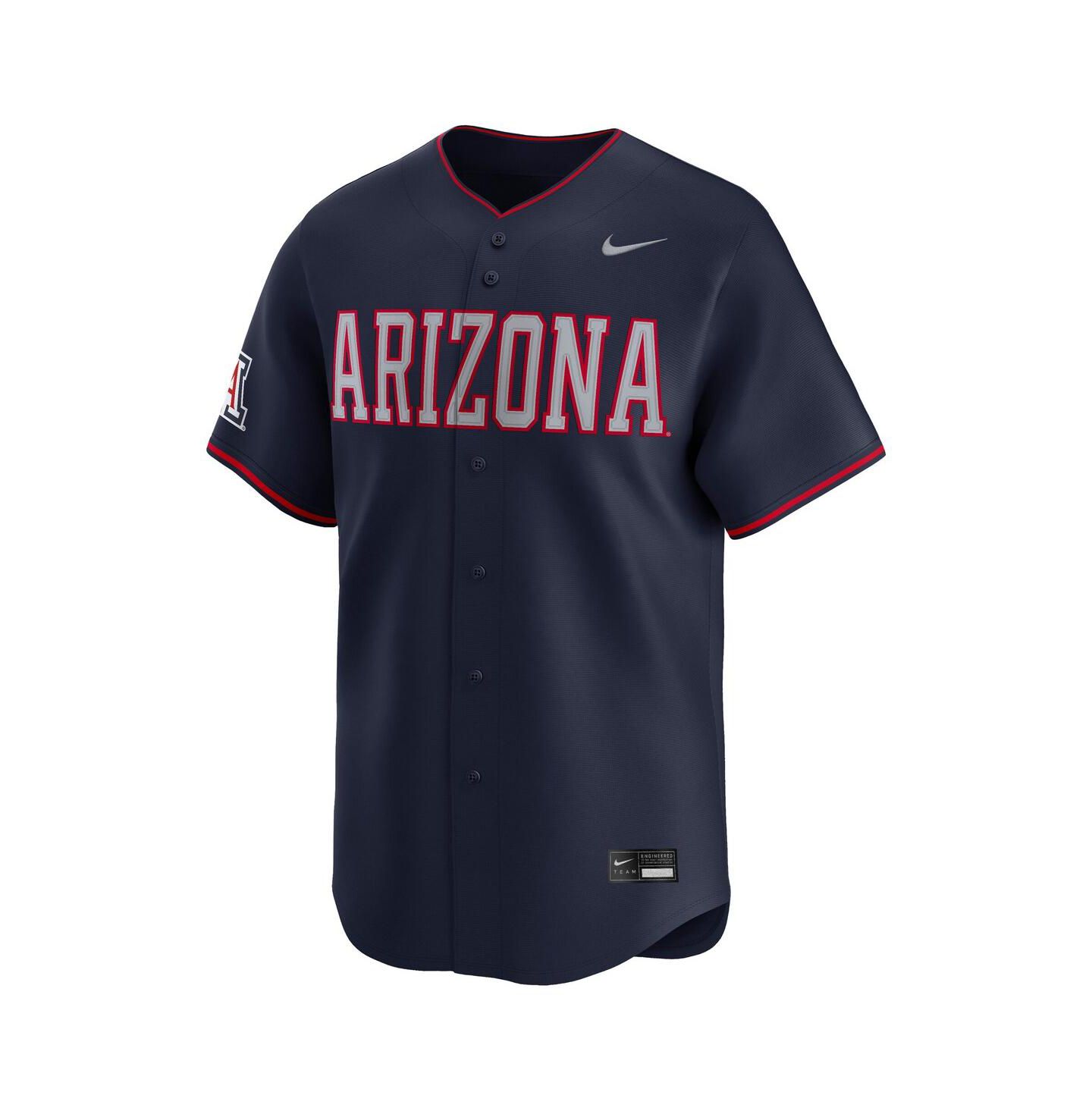 Мужской топ Nike Navy Arizona Wildcats College Limited Baseball Jersey — фото 2