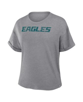Женская трехслойная футболка Fanatics Heather Grey Philadelphia Eagles от Fanatics