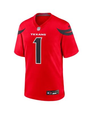 Мужская футболка Nike Stefon Diggs Red Houston Texans для альтернативной игры
