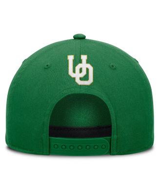 Men's Green Oregon Ducks Foul Ball Rope Adjustable Hat