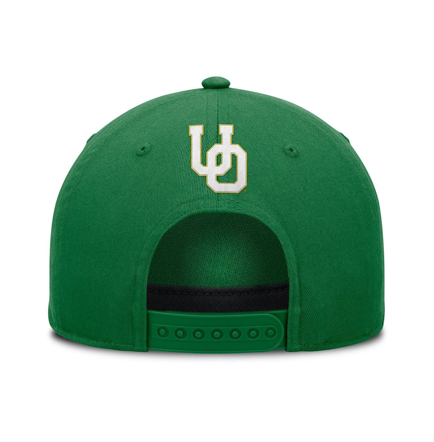 Мужская кепка Fanatics Green Oregon Ducks Foul Ball Rope Adjustable Hat — фото 4