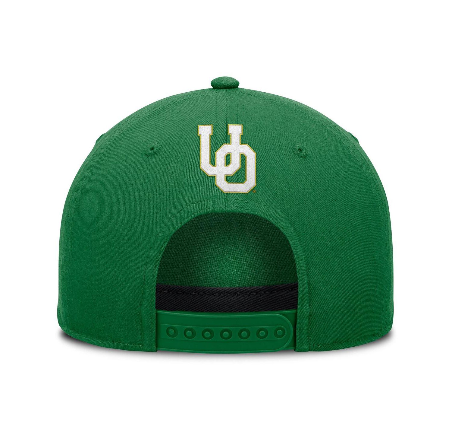 Men's Green Oregon Ducks Foul Ball Rope Adjustable Hat