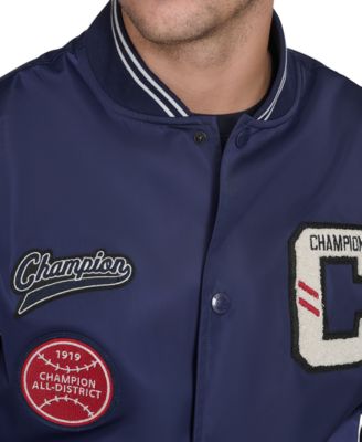 Men's Varsity Patch Bomber Jacket