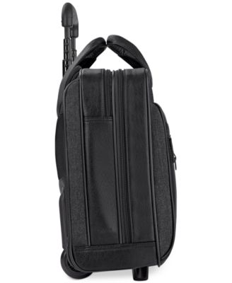 New York Bradford Rolling Laptop Briefcase