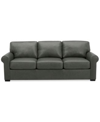 Radley Roll Arm 86" Leather Sofa