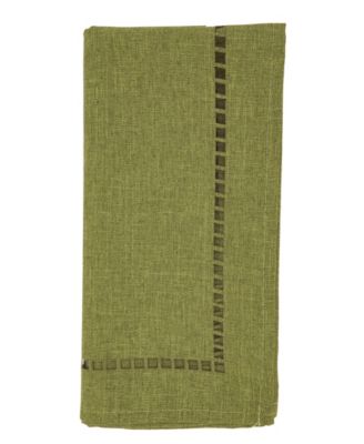 Laser-Cut Hemstitch Napkin, Set of 4