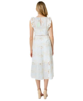 Женское платье миди с завязками от Sam Edelman